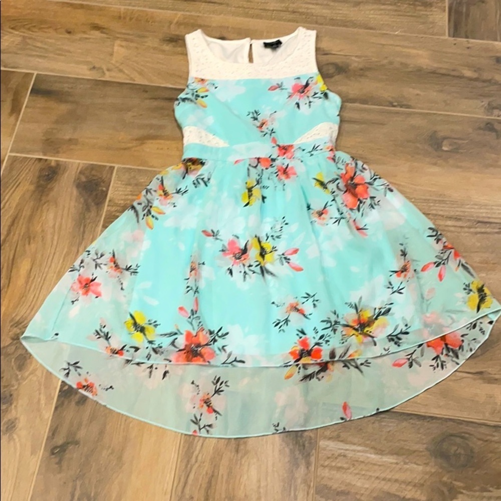 Pink & Violet Dress